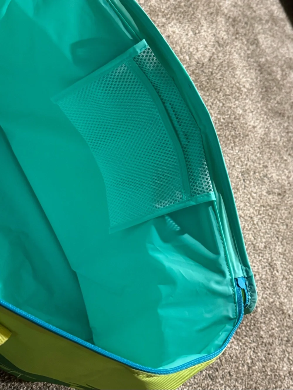 Trader Joe’s NWT 2026 Lime Green Insulated Cooler Tote Bag (13”x15”)